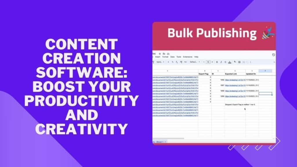 Content Creation Software: Boost Your Productivity and Creativity