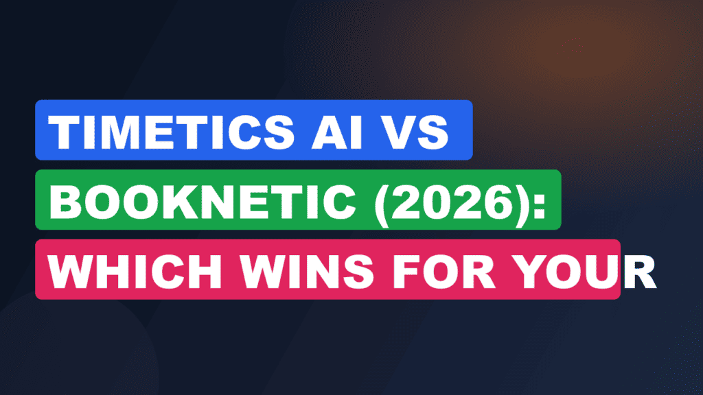 Timetics AI vs booknetic (2026): Which Wins for Your Use Case?